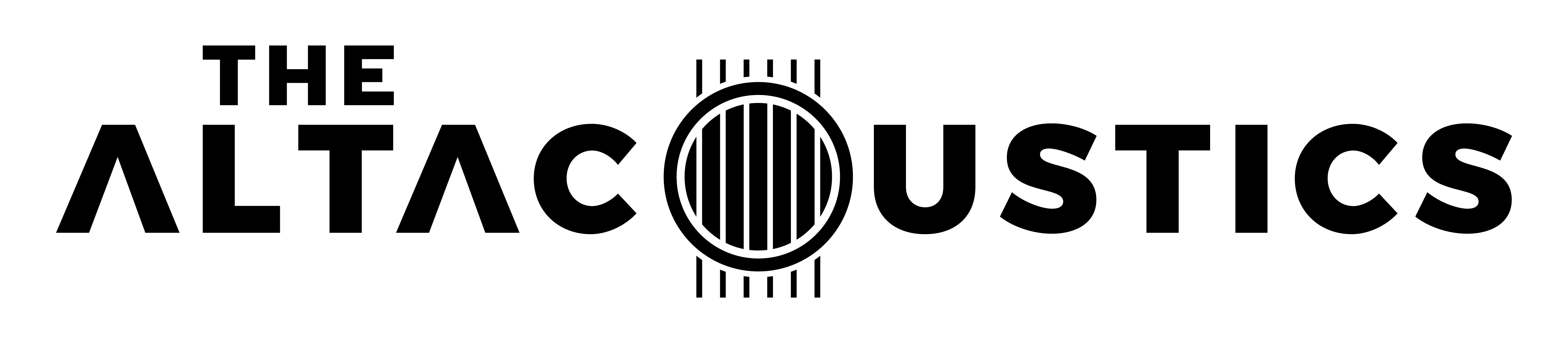 The Altacoustics logo - Colorado acoustic band for live music events and private parties